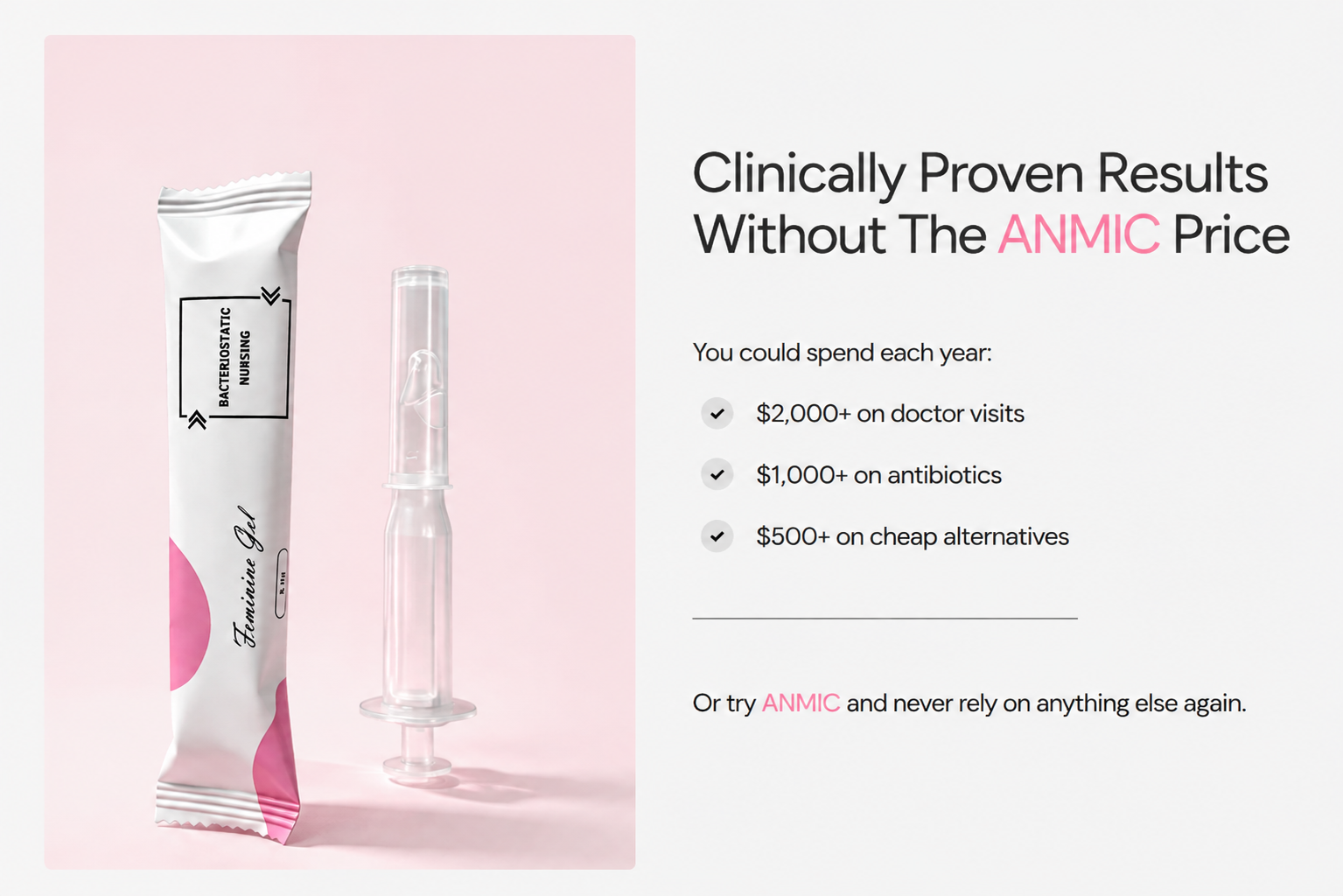 ANMIC Clinical Test Results